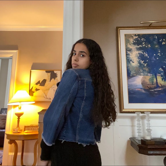 Rachel Roy - Bell Sleeve Denim Jacket - Picture 2 of 6